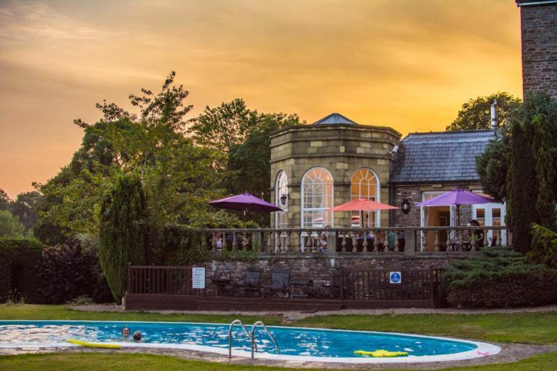 Peterstone Court Country House Restaurant & Spa Brecon Exterior foto