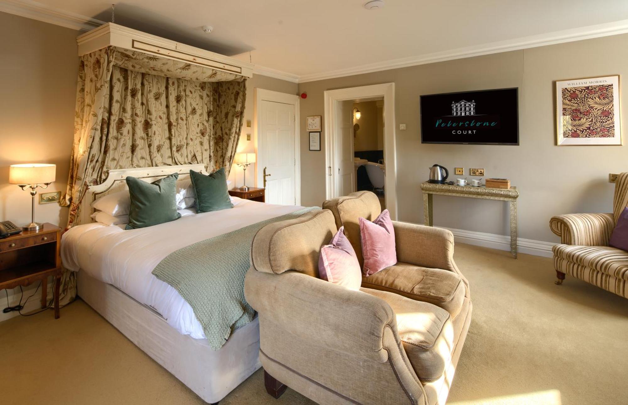 Peterstone Court Country House Restaurant & Spa Brecon Exterior foto